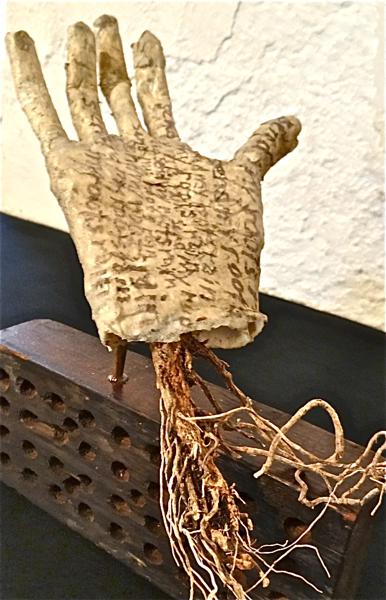 Papier Mache Hands