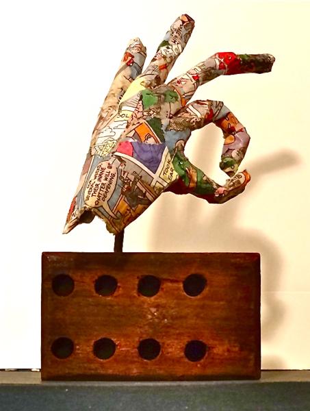 Papier Mache Hands